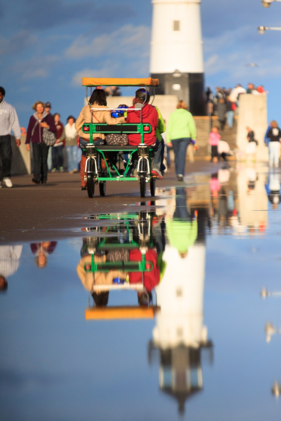 Quadcycle Reflection Pier IMG_5015