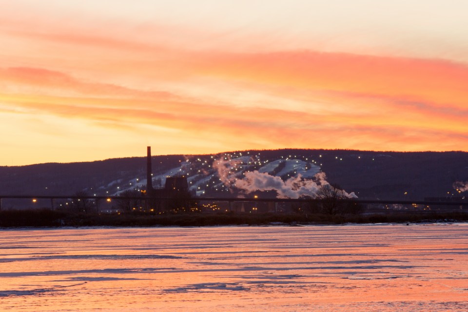 Spirit Mountain from Rice Point